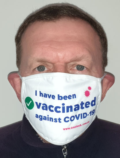 I have been vaccinated face mask