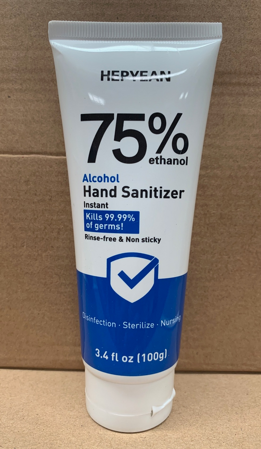 75% alcohol hand sanitizer